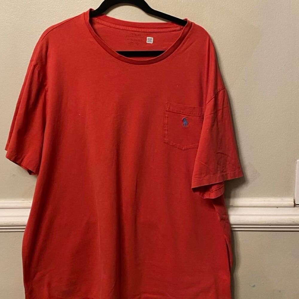 Polo-ralph-lauren Men's Red and Orange T-shirt